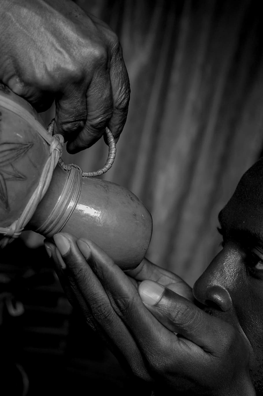 Calabash, Ritual, African, Drink, Water, thirst, human body part HD wallpaper