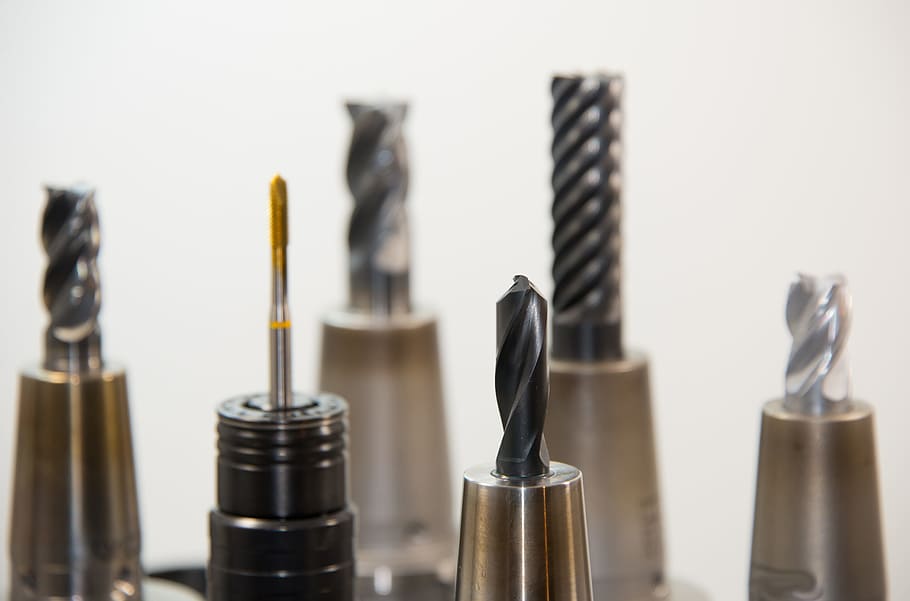 drill, taps, thread, milling, milling machine, drilling, tool HD wallpaper