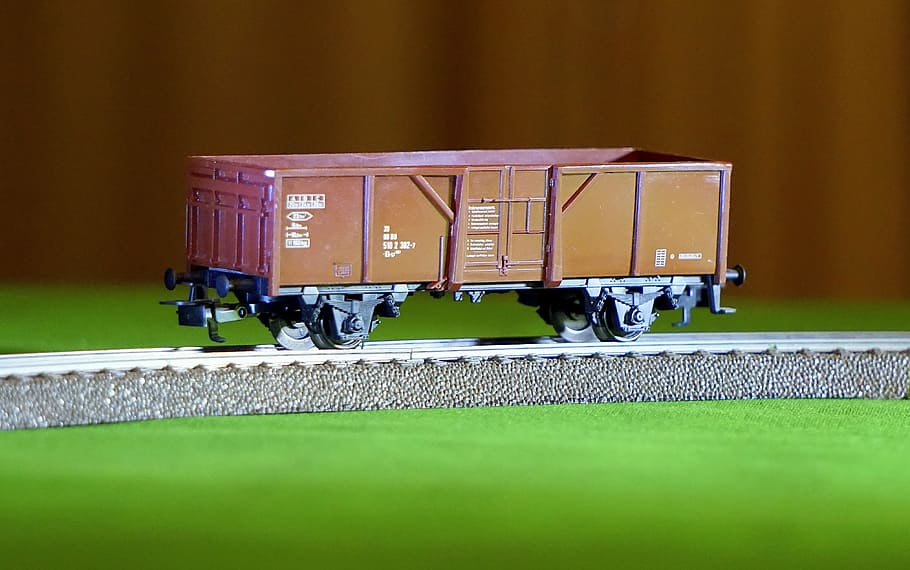 wagon, train, goods, railway, transport, via, trains, railways HD wallpaper