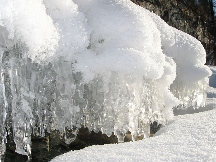 winter, snow, white, ice, lake, russia, cold temperature, white color HD wallpaper