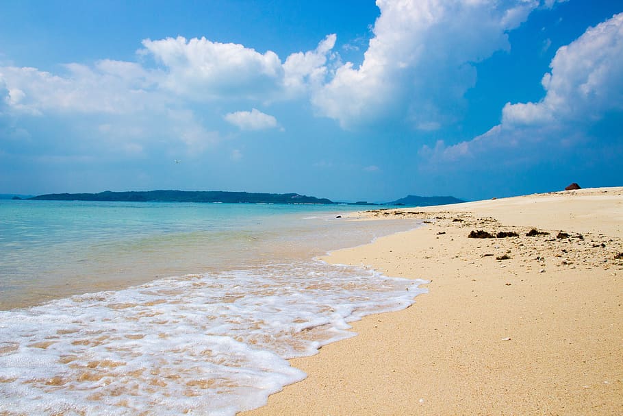 beach, wave, sea, ocean, water, travel, sand, vacation, summer HD wallpaper