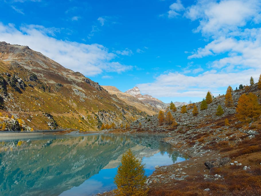 alps, dam, moiry, lake, switzerland, valais, anniviers, grimentz HD wallpaper