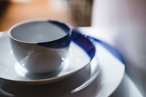 Collection of ceramic pottery, dishes, dishware, kitchenware HD wallpaper