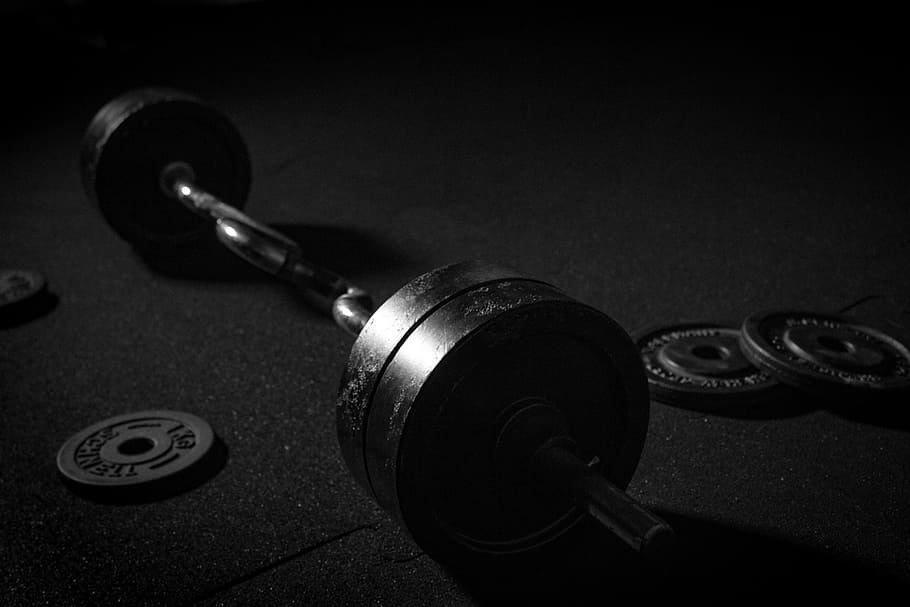 Weight training exercise workout equipment in gym, various, fit, HD wallpaper