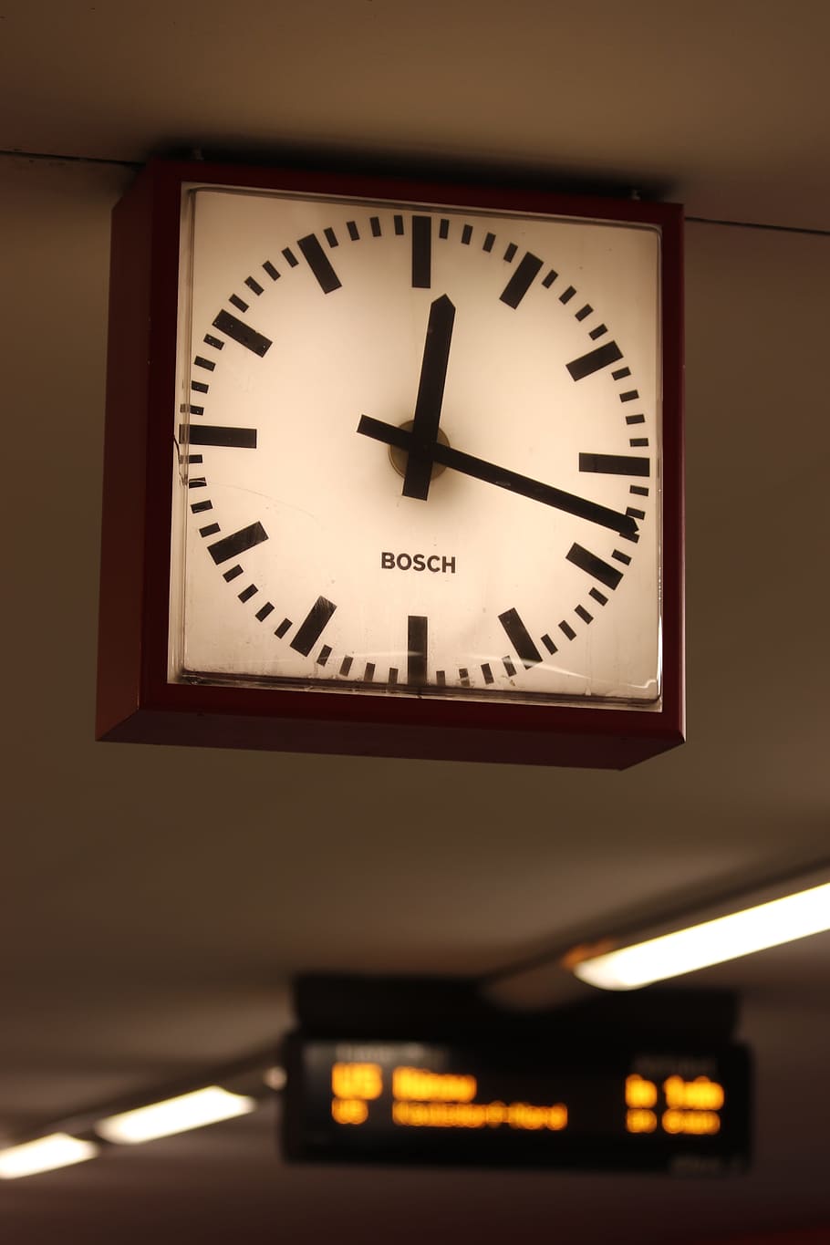station clock, time indicating, railway station, clock face HD wallpaper