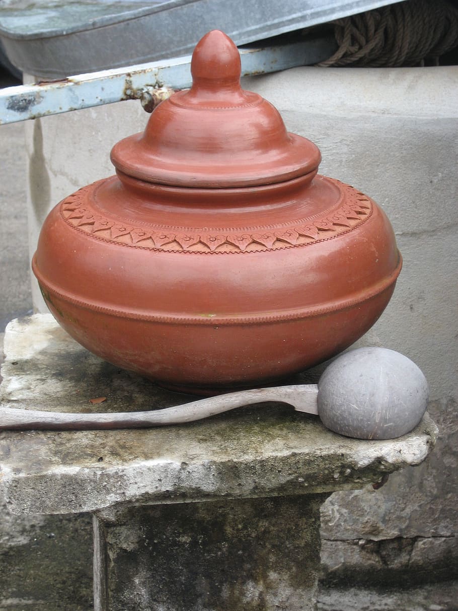 pottery, clay, earthenware, ceramic, wat, bangkok, traditional HD wallpaper