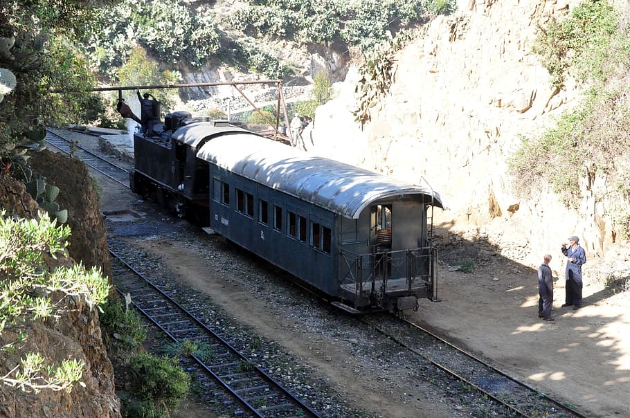 railway, eritrea, asmara, rail transportation, train, mode of transportation HD wallpaper