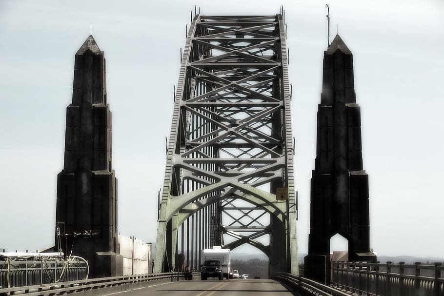 Bridge, Structure, Architecture, City, transportation, landmark HD wallpaper
