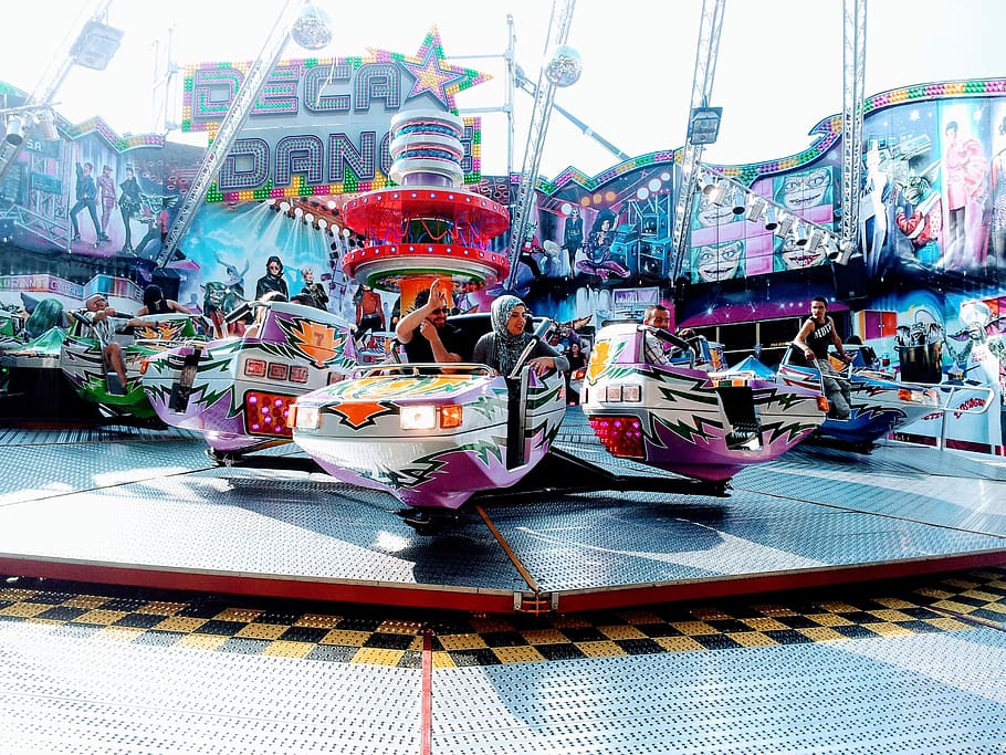Funfair, Muslim, Attraction, Free Time, entertainment, recreation HD wallpaper