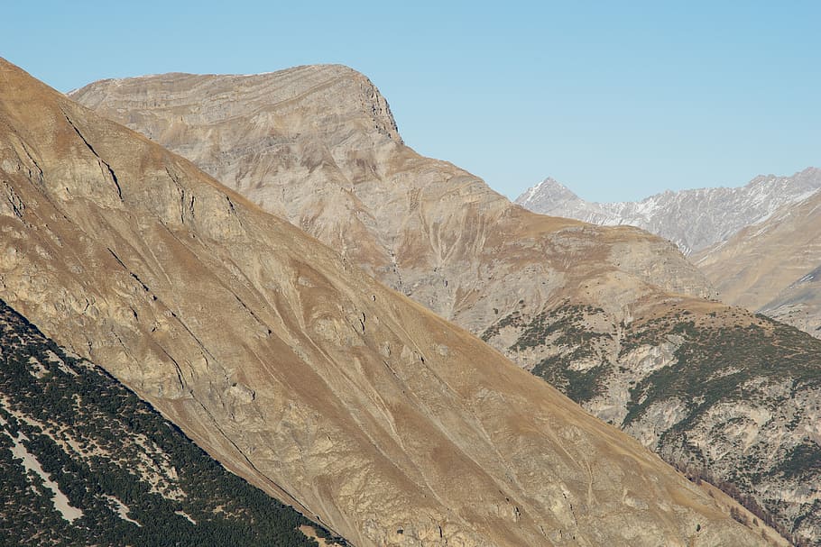Mountains, landscape, nature, mountain Range, scenics, outdoors HD wallpaper