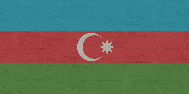 azerbaijan, flag, art and craft, green color, creativity, no people HD wallpaper