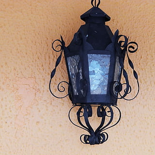 Lantern, Light, Lamp, Lighting, Old, iron, lanterns, urban square HD wallpaper