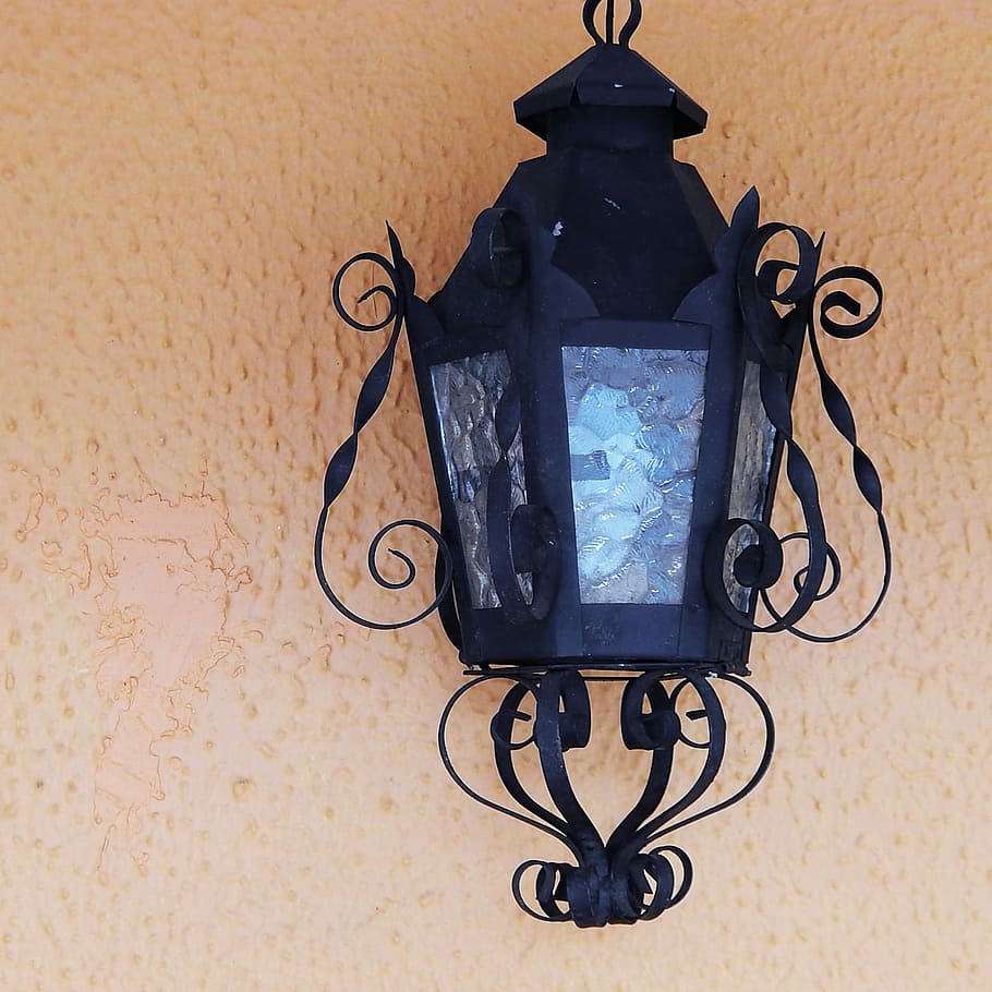 Lantern, Light, Lamp, Lighting, Old, iron, lanterns, urban square HD wallpaper