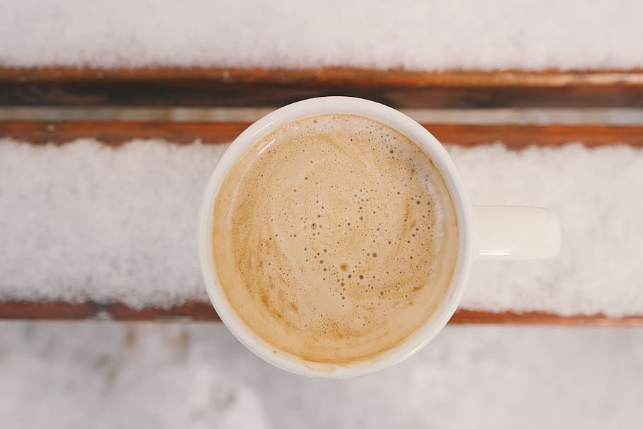 coffee, cream, hot, mug, white, sugar, drink, refreshment, coffee - drink HD wallpaper
