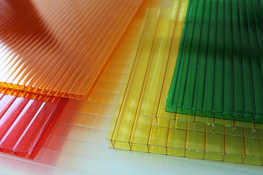 polycarbonate, transparent, construction, layers, polygal, the mine HD wallpaper