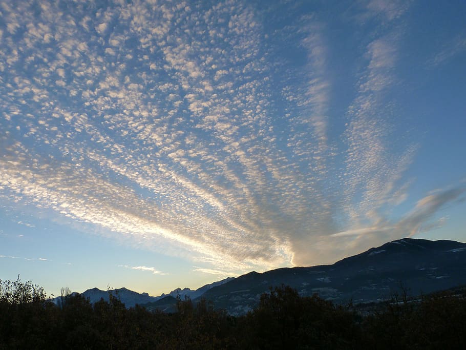 sky, clouds, landscape, mountain, scenics - nature, beauty in nature HD wallpaper
