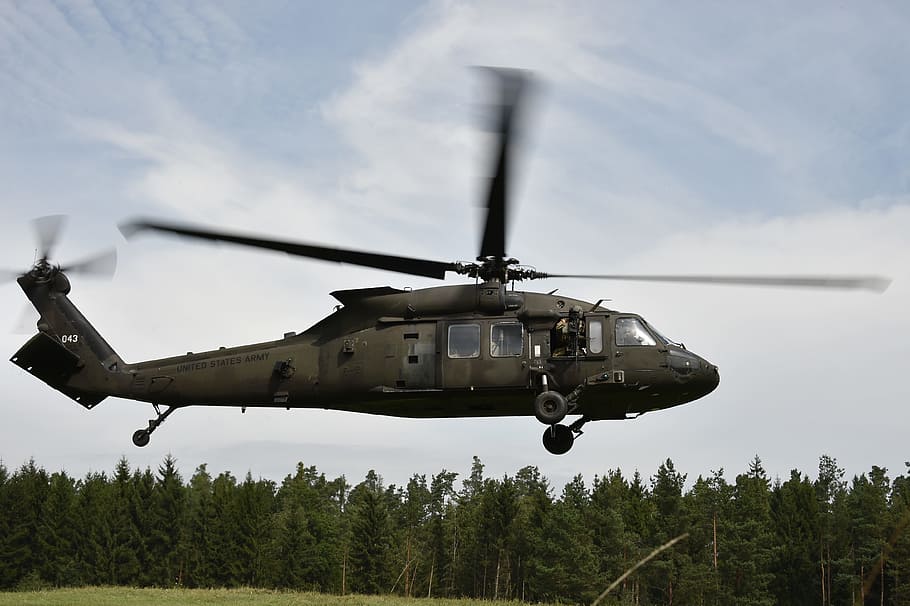 army, soldiers, helicopter, training, exercise, combat, man HD wallpaper