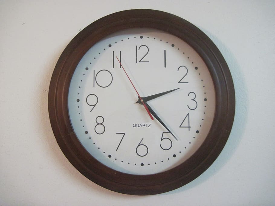 Analog Clock, Daylight Savings, time management, countdown, HD wallpaper