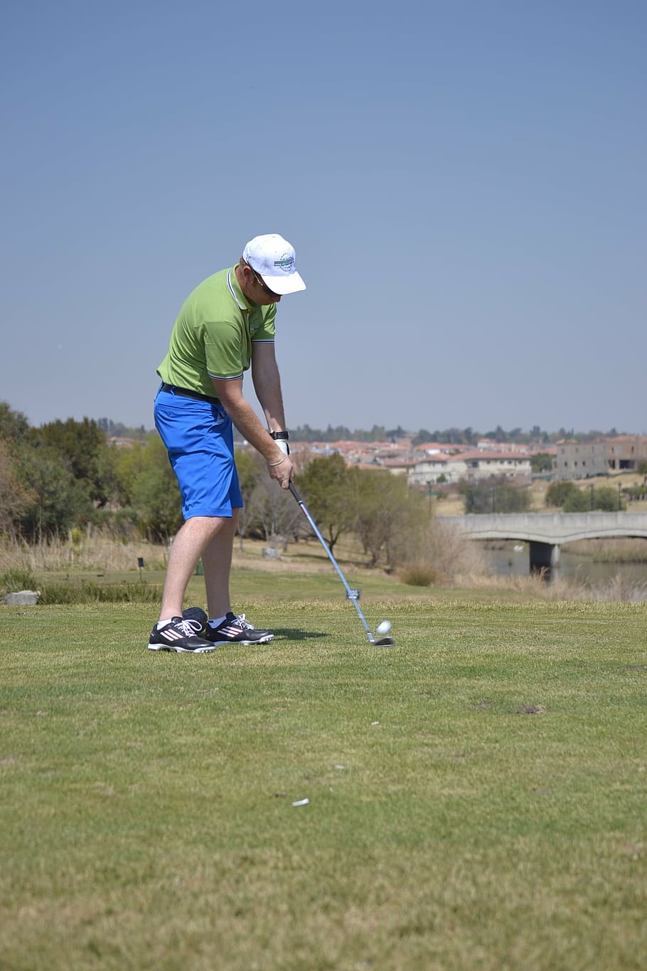 golf, swing, drive, motion, sport, activity, golf course, leisure activity HD wallpaper