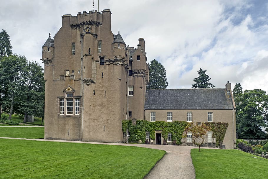 crathes castle, banchory, aberdeenshire, natoinal scotland trust, HD wallpaper
