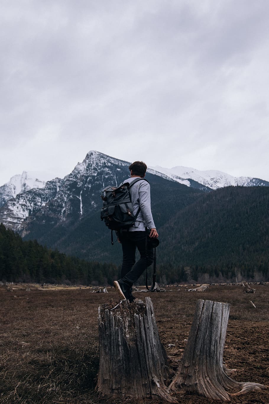 people, guy, camera, photography, photographer, alone, walking HD wallpaper