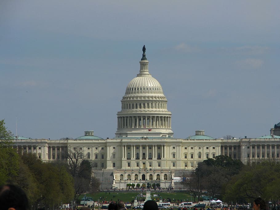 dome, building, washington, architecture, washington dc, sky HD wallpaper