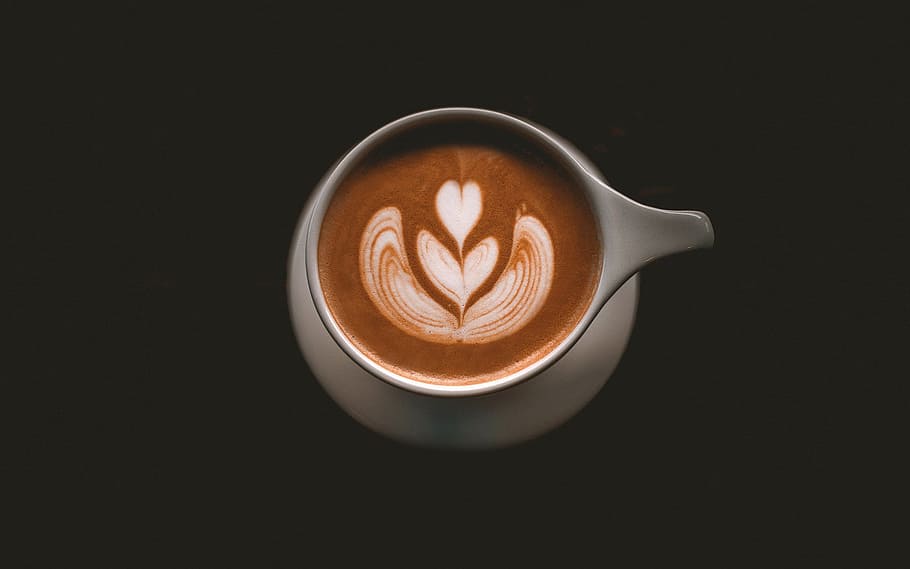 food, caffeine, coffee, cup, beverage, breakfast, cappuccino, HD wallpaper