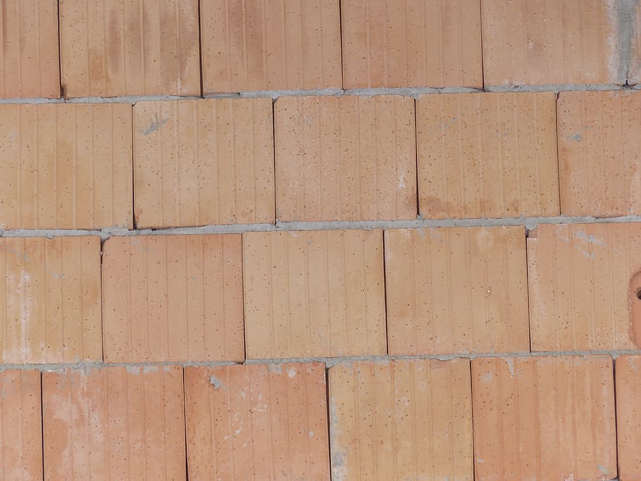 Wall, Home, Build, Shell, new, substantiate, bricked, raw, unshrouded HD wallpaper
