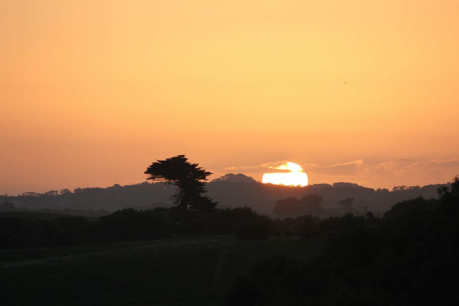 victoria, sunset, calm, nature, beauty in nature, sky, scenics - nature HD wallpaper