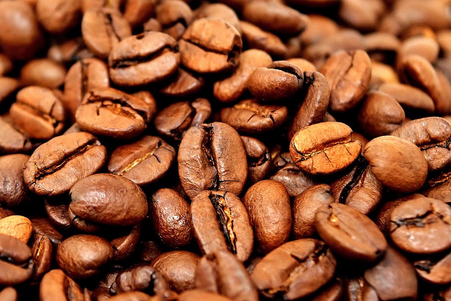 bunch coffee beans, benefit from, drink, caffeine, cafe, roasted HD wallpaper