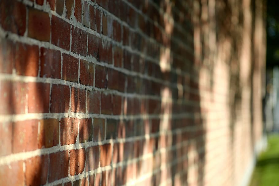 bricks, wall, outdoors, texture, brown, red, brickwall, building, HD wallpaper