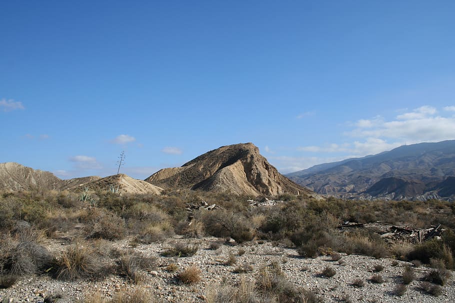 desert, arid, dry, landscape, volcanic, rock, desert landscape HD wallpaper