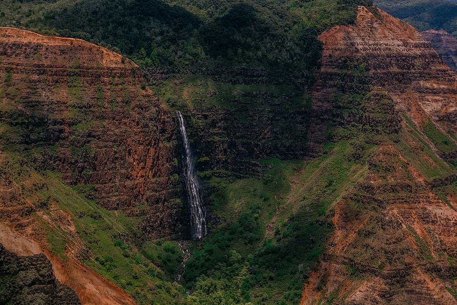 landscape, nature, sunset, water, canyon, cliff, daylight, environment HD wallpaper