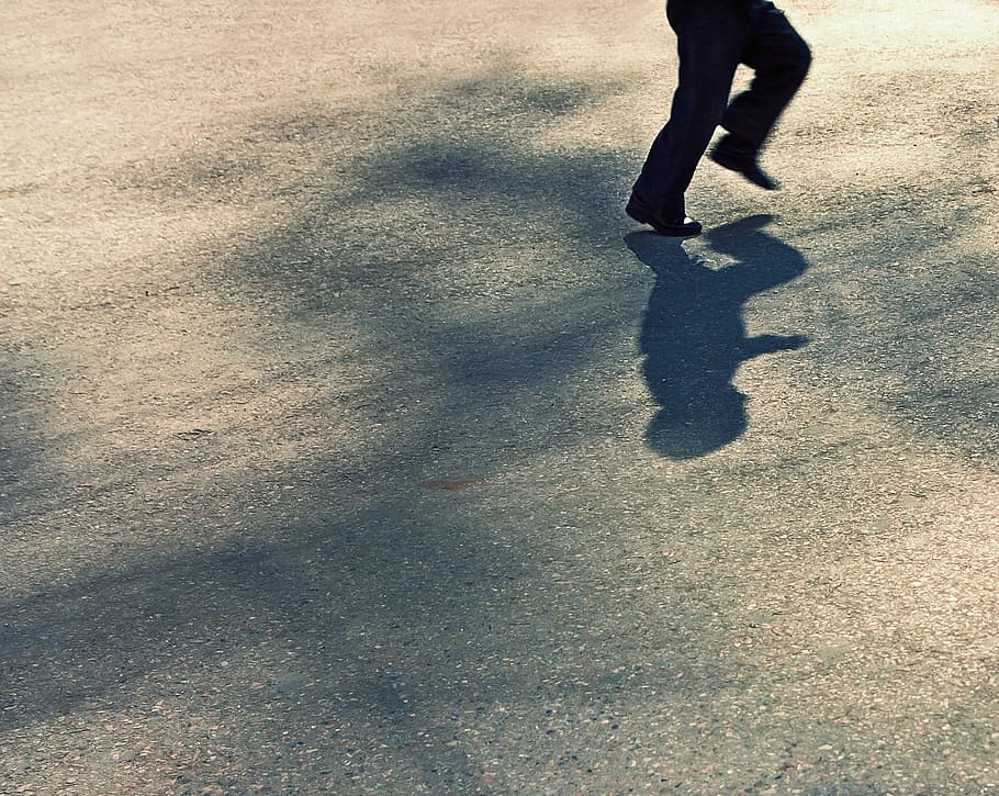 Shadow, Leg, Run, Concrete, Asia, summer, india, travel, low section HD wallpaper