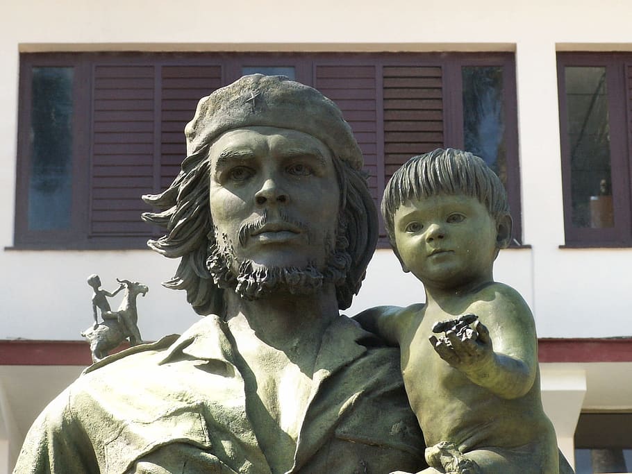 Che, Statue, Mausoleum, che guavarra, al comandante, cuba, hero, HD wallpaper