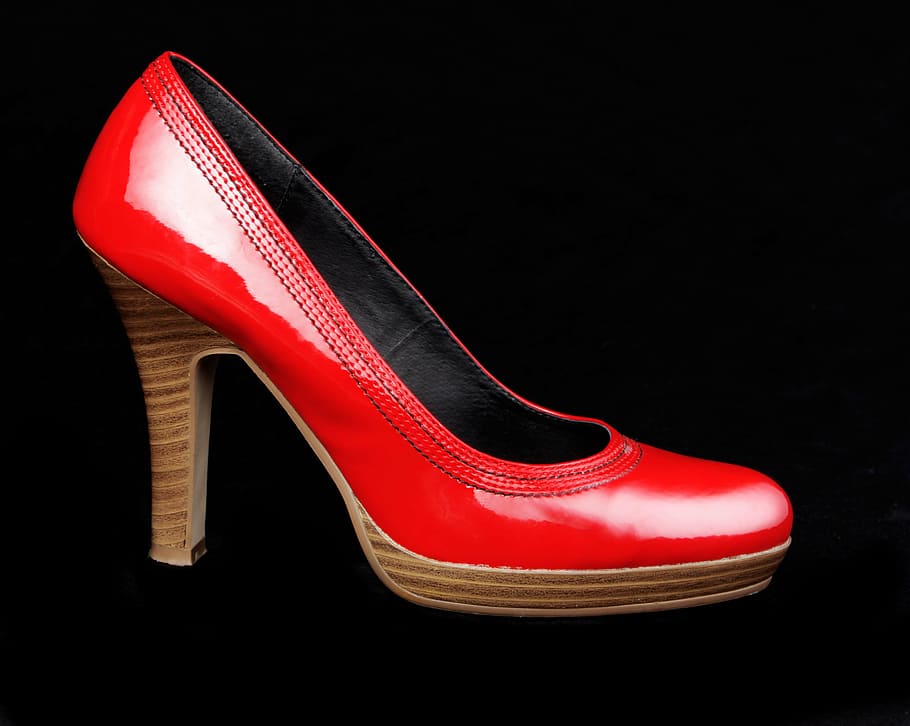 unpaired almond-toe pump shoe, shoes, stock, add, woman, fashion, HD wallpaper