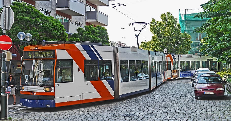 tram ludwigshafen, final destination, loop, bad dürkheim, overland transport, HD wallpaper
