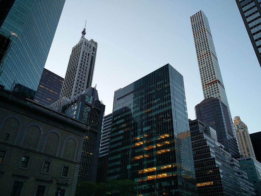 skyscraper, tower, city, nyc, 432 park, manhattan, uSA, new York City HD wallpaper