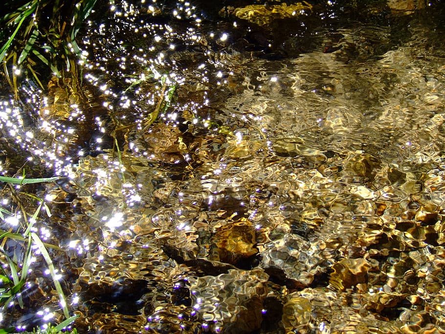 water, stream, nature, no people, full frame, beauty in nature HD wallpaper