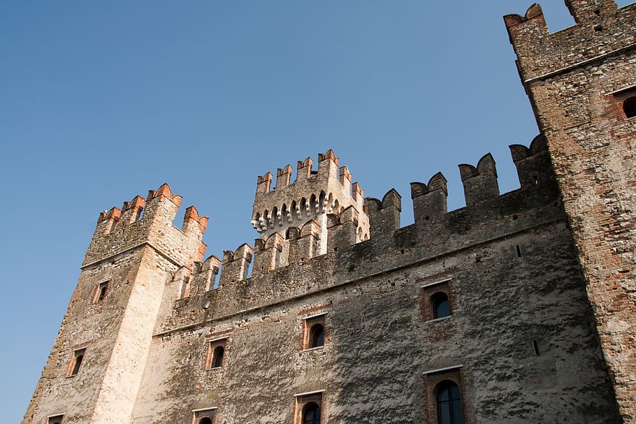 building, architecture, history, castle, cremona, italy, built structure HD wallpaper