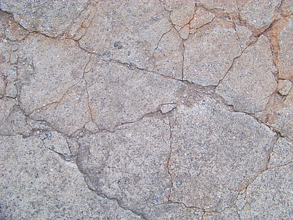 cement, floor, plaster, gray, cracked, texture, concrete, rough HD wallpaper