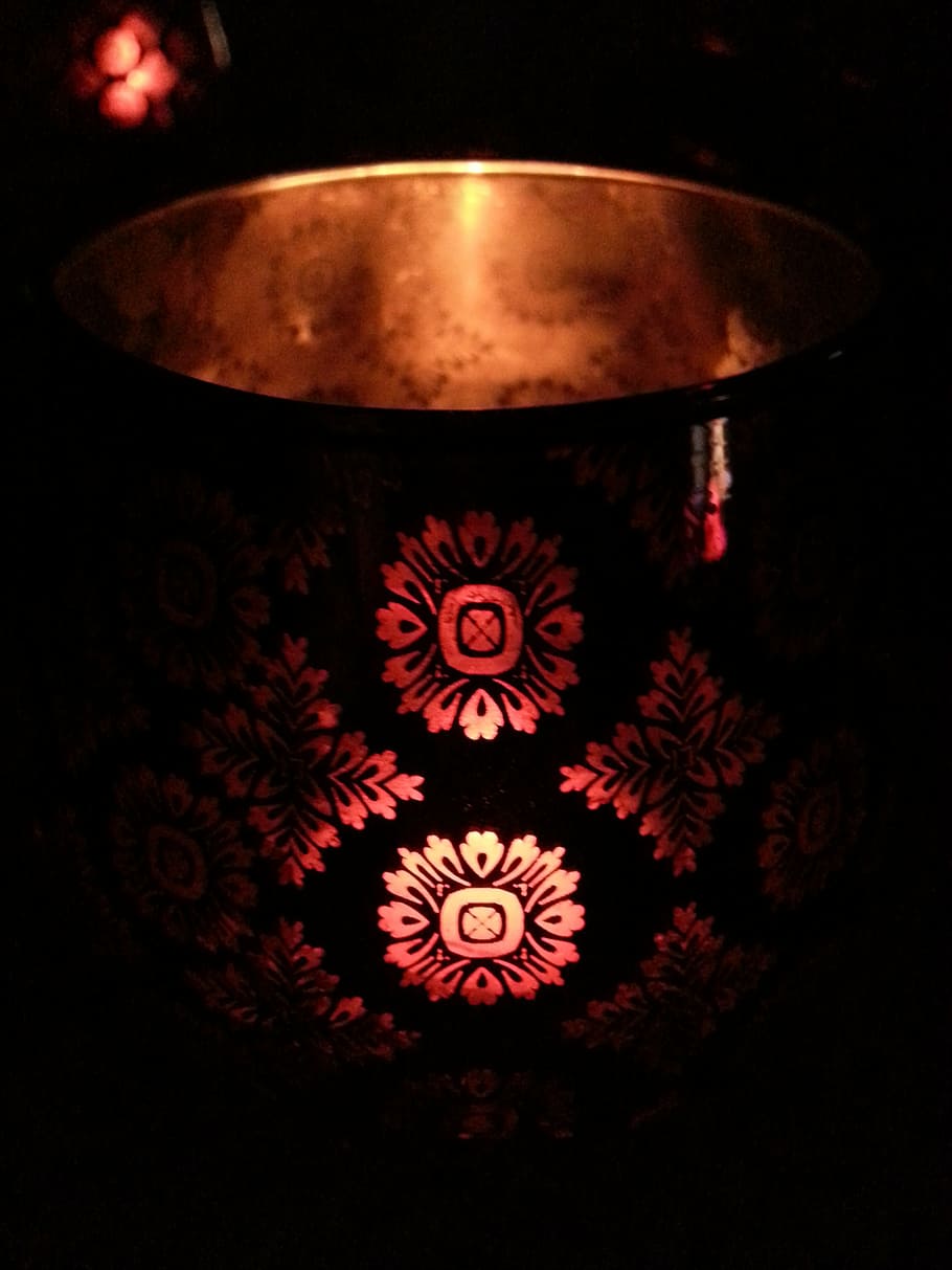 candle, light, chiaroscuro, reflections, dark, candlelight HD wallpaper