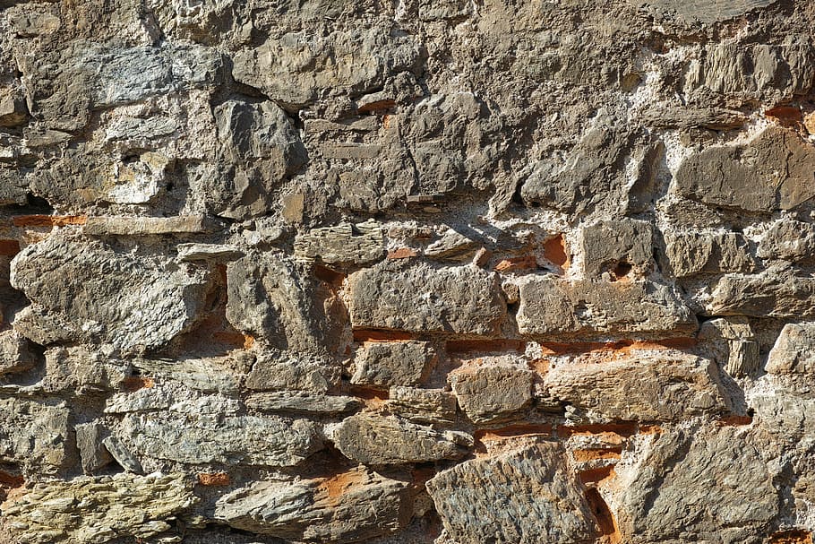 stone, wall, concrete, old, nobody, background, macro, decoration HD wallpaper