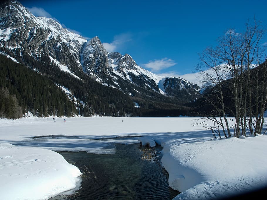 snow, winter, ice, cold, cold temperature, mountain, scenics - nature HD wallpaper