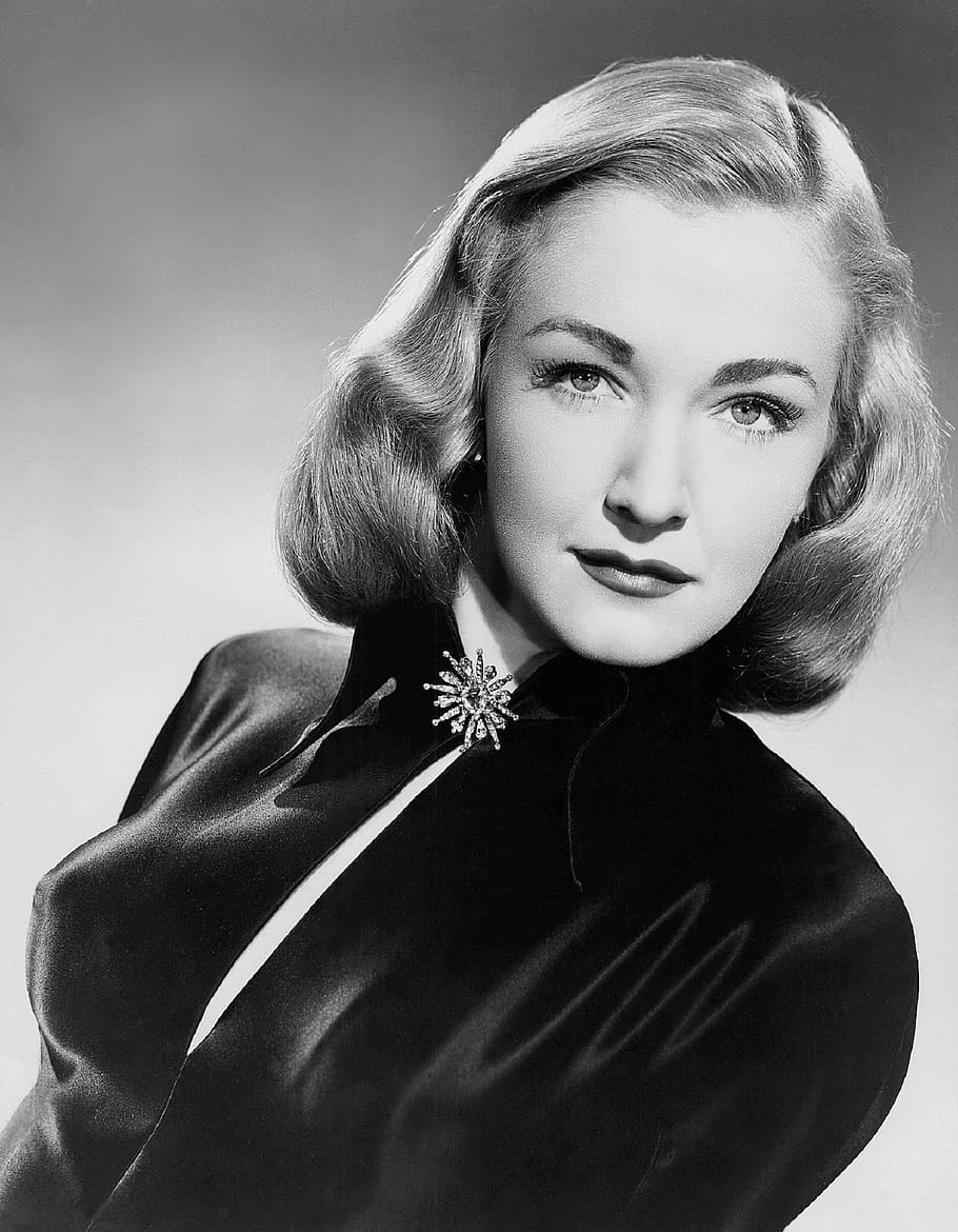 woman portrait, nina foch, actress, film, television, motion pictures, HD wallpaper