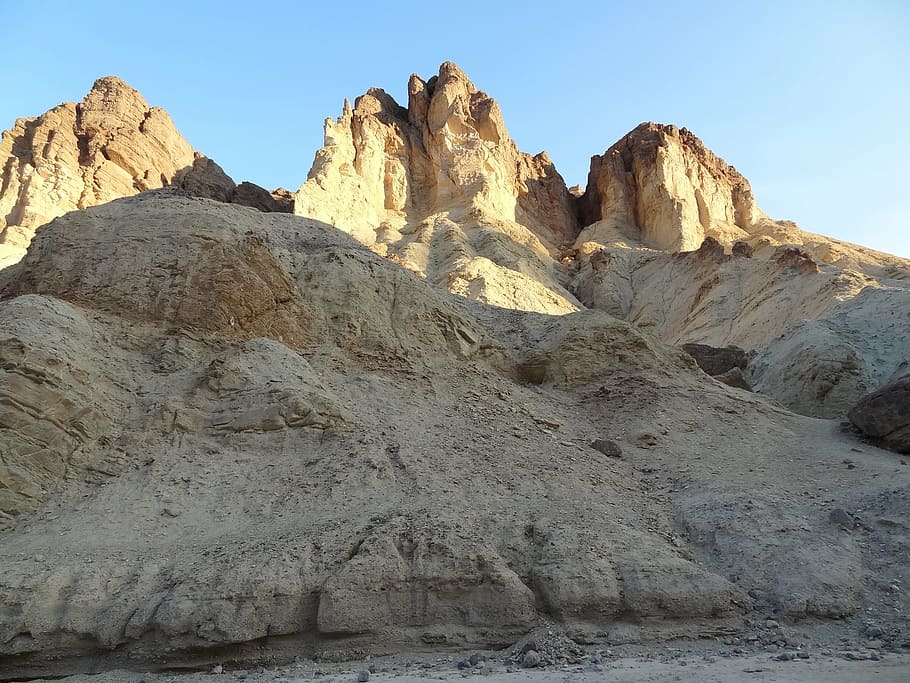 death valley, mountain, rock, nature, landscape, desert, rock - Object HD wallpaper
