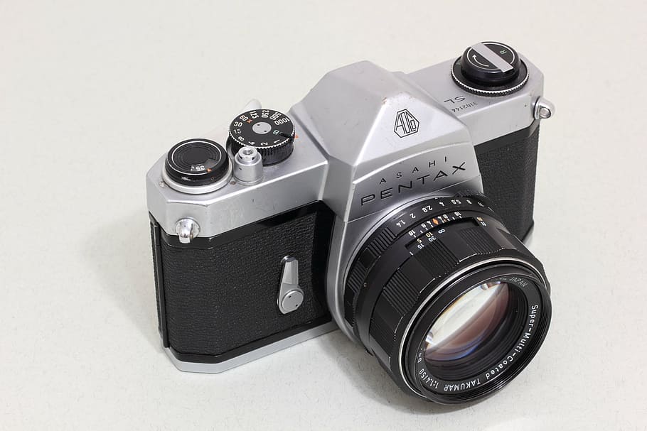 asahi, pentax, optical, japan, slr, 35mm, film camera, takumar HD wallpaper
