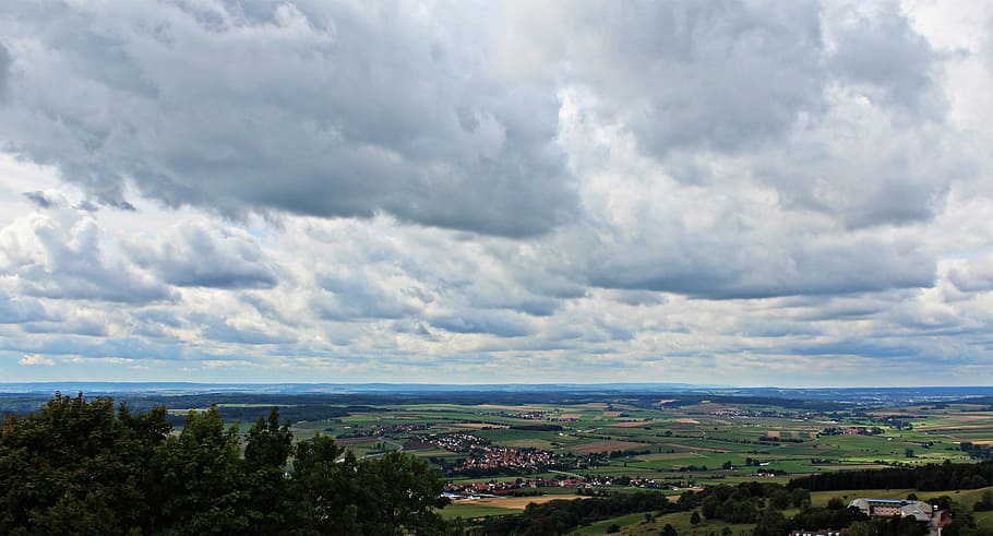 Clouds, Panorama, View, Vision, Mood, sky, landscape, scenic HD wallpaper