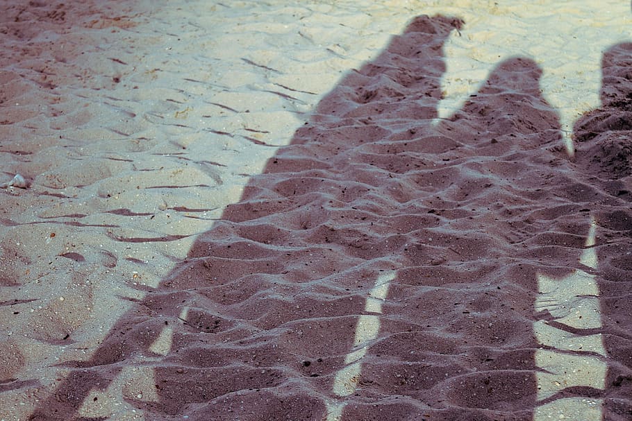 sand, beach, sea, texture, footprints, coasts, edge of the sea HD wallpaper