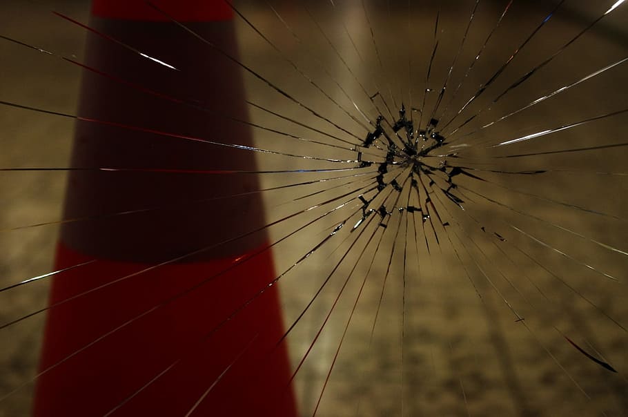 cracked glass, window, shattered, damage, destroy, damaged HD wallpaper